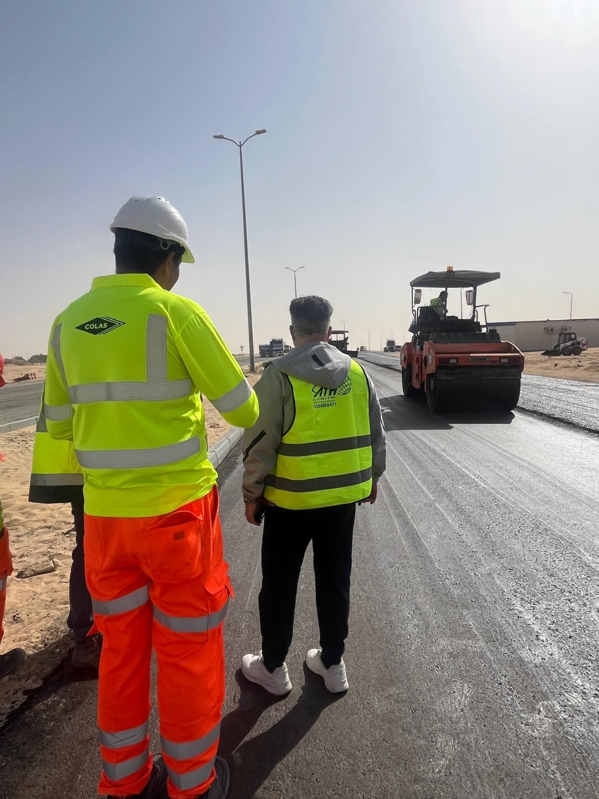 Improving, developing, and raising the efficiency of the single road network for the 902 municipalities of Al-Ghawar